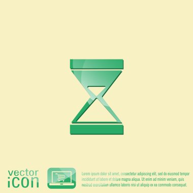 kum saati bekleyen simgesi