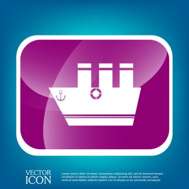 Yelken gemi sembol simge