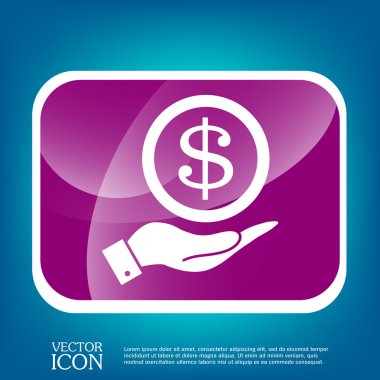 El ele tutuşan dolar.