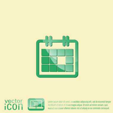 takvim işareti simgesi