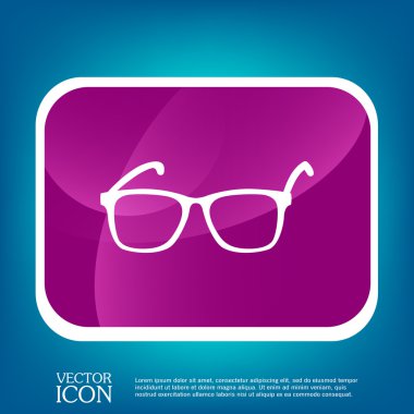 Gözlük simgesi simgesi