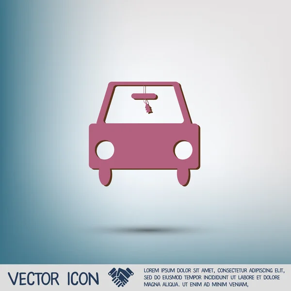 Carro veículos ícone — Vetor de Stock