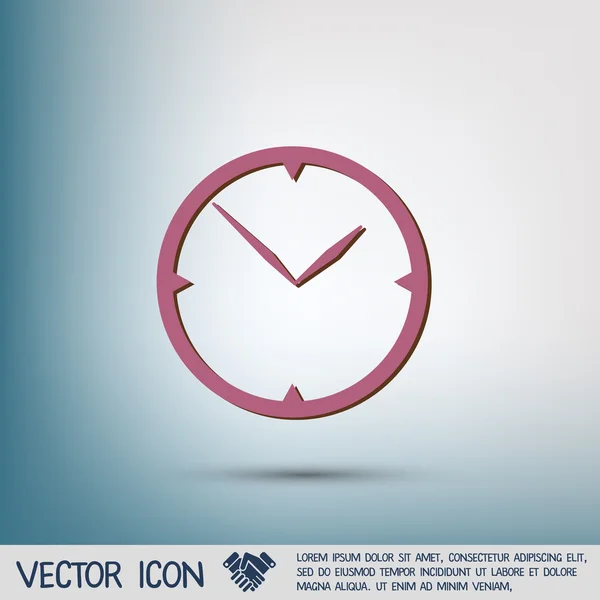 Clock watch icon — Stock Vector