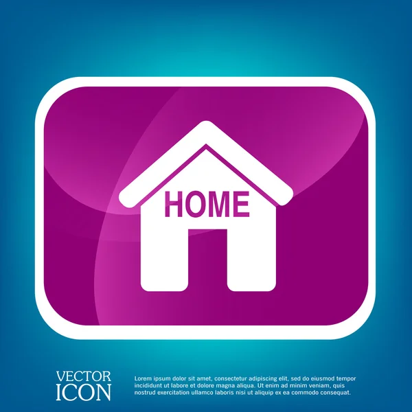 House home icon — Stock Vector