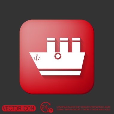 Yelken gemi sembol simge