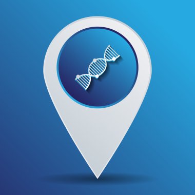 DNA sarmalı. tıbbi araştırma karakter. 