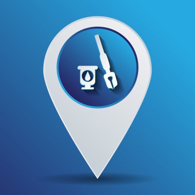 mürekkep simgesi kalemle