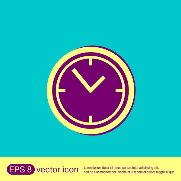 Klokpictogram horloges — Stockvector