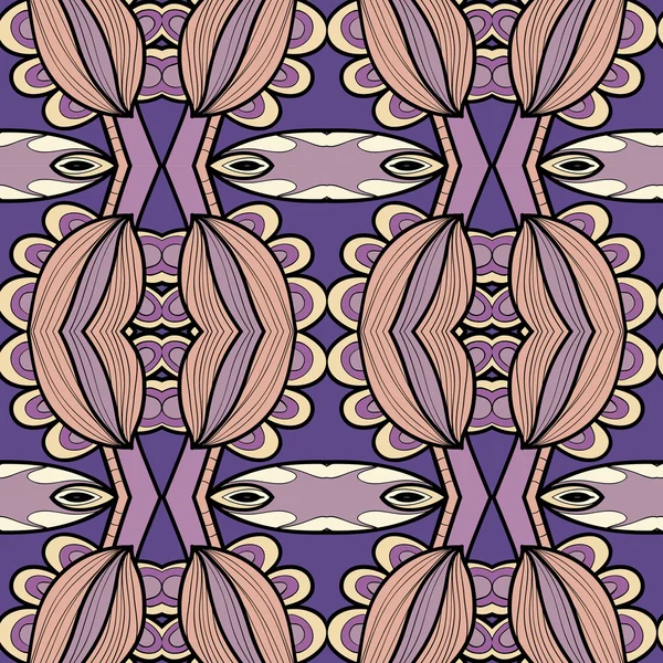 Patrón de ornamento abstracto — Archivo Imágenes Vectoriales
