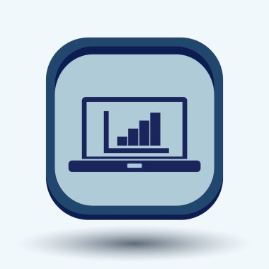 sembol diyagramı ile dizüstü bilgisayar