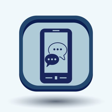 bulut sembolü ile Smartphone