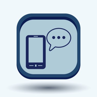 bulut sembolü ile Smartphone