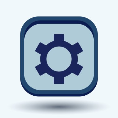 dişli, ayar ve onarım simgesi