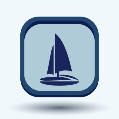 Yelkenli gemi sembolü .