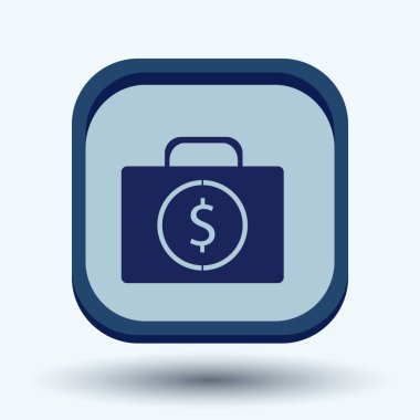 bavulla para simgesi