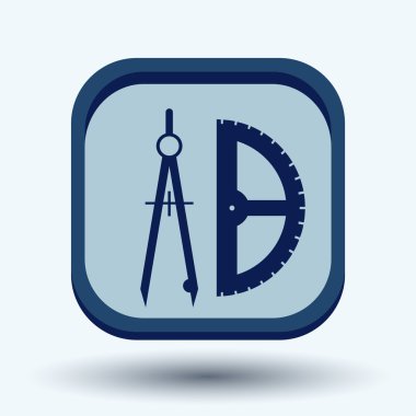 Pusula ve iletki eğitim işareti