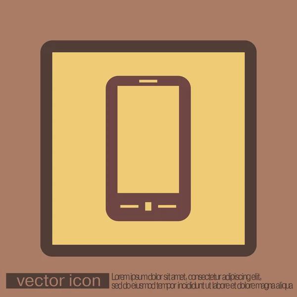 Smartphone-Symbol — Stockvektor