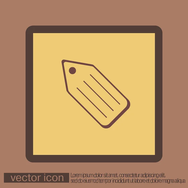 Sale label sign icon — Stock Vector