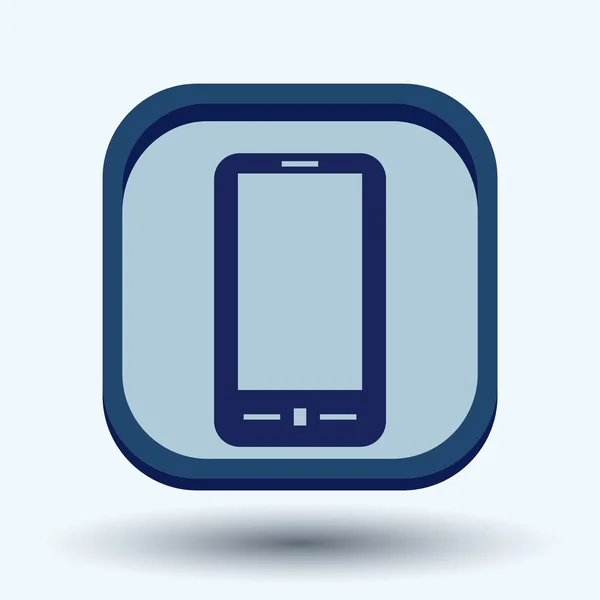 Icono de signo Smartphone — Archivo Imágenes Vectoriales