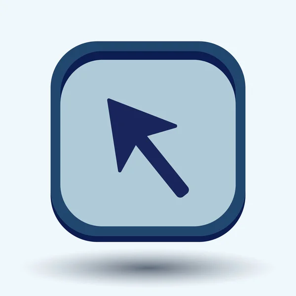 Web arrow cursor icon — Stock Vector