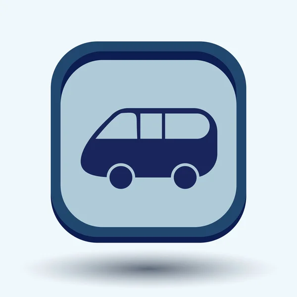 Car vehicles icon — Stock Vector