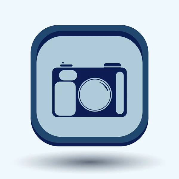 Photo camera icon — Stock Vector