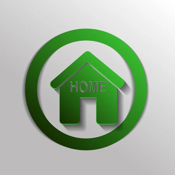 House flat icon. Home sign — Stock Vector