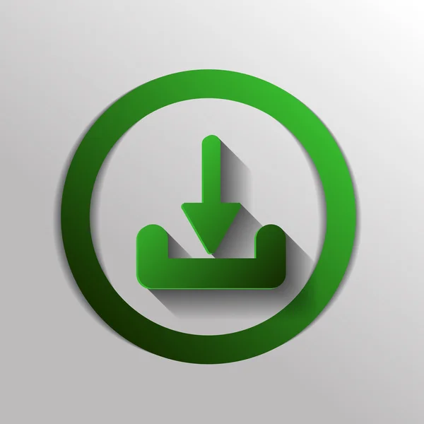 Descargar icono de flecha signo — Vector de stock