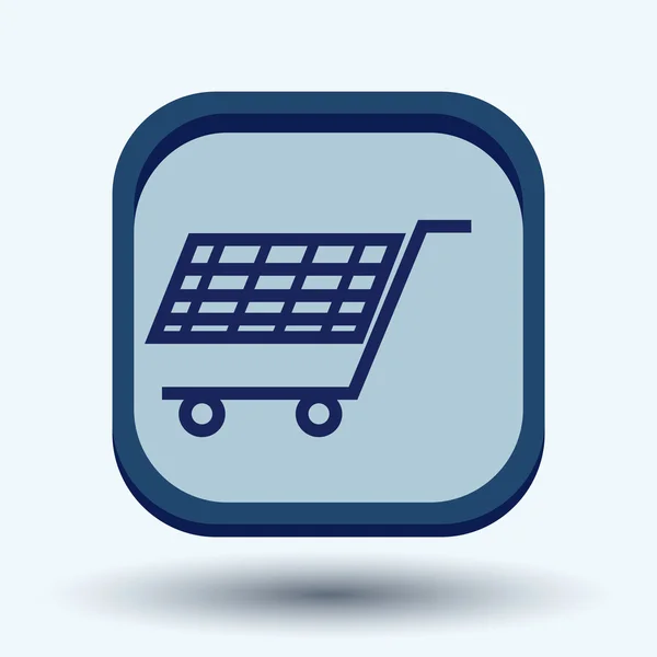 Shopping cart icon — Stock Vector