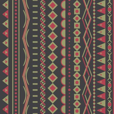 geometri vektör desen. üçgen sorunsuz süsleme