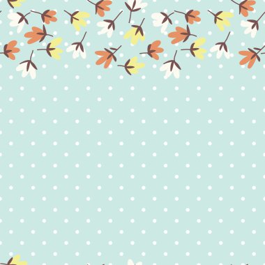 Çiçek deseni. Bahar vektör çizilmiş doodle 