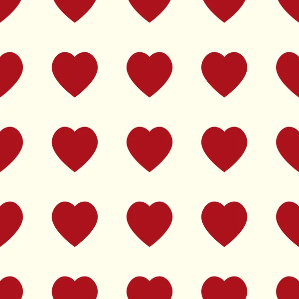 Patrón Valentine. Textura sin costuras con corazones . — Archivo Imágenes Vectoriales