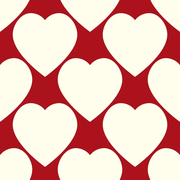 Padrão Valentine. Textura sem costura com corações . —  Vetores de Stock