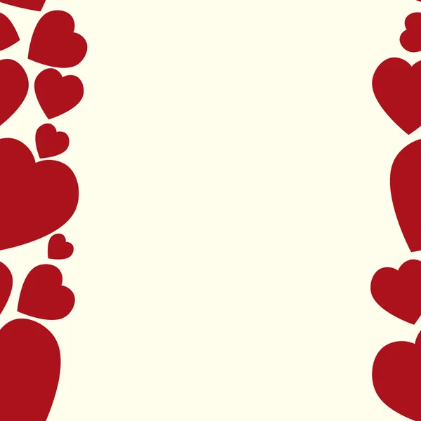 Valentine pattern. Seamless texture with hearts. — Stock Vector