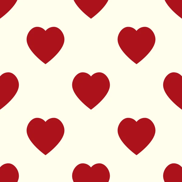 Padrão Valentine. Textura sem costura com corações . — Vetor de Stock