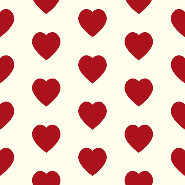 Valentine patroon. Naadloze textuur met hart. — Stockvector