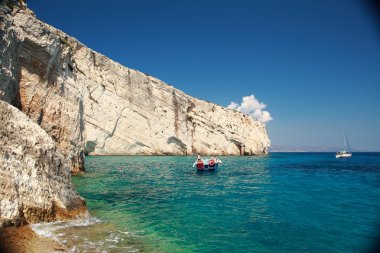 Yunanistan zakynthos plaj doğa