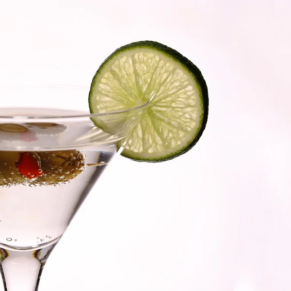 Martini, fresh Coctail isolated on white — Stock Photo, Image