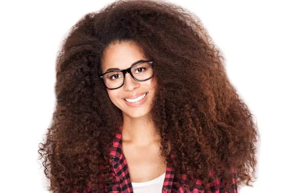 Porträt eines jungen afrikanisch-amerikanischen Mädchens. — Stockfoto