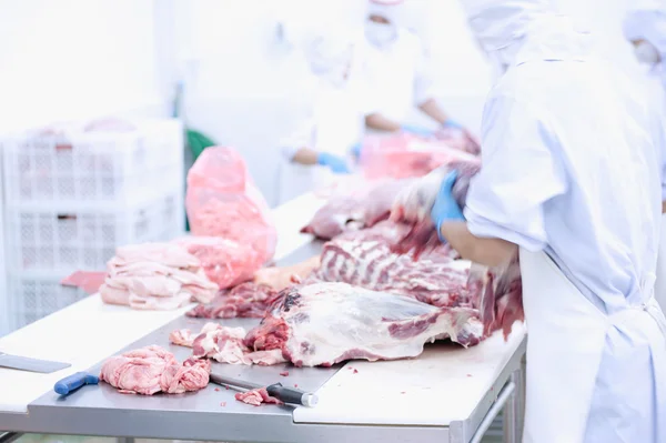 Fabryka mięsa — Zdjęcie stockowe