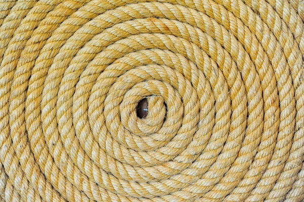 Rope folded helix background — Stock Photo, Image