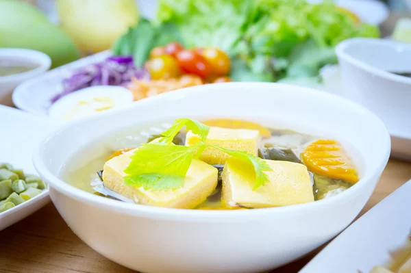 Grönsaker sallad, mat för hälsa — Stockfoto