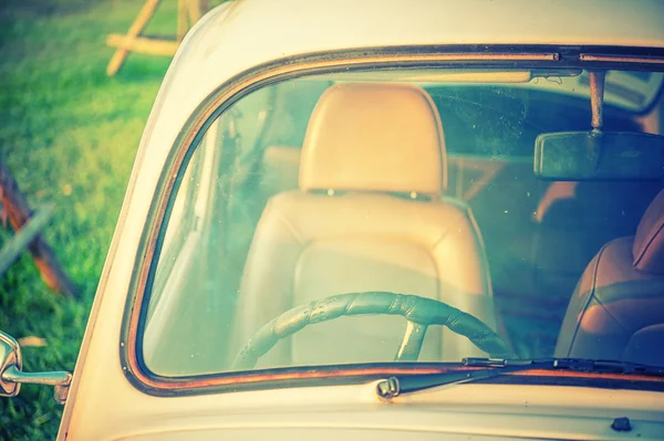 Detail of classic vintage car — Stock Photo, Image