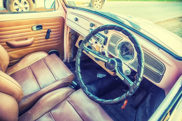 Intérieur de voiture Vintage — Photo