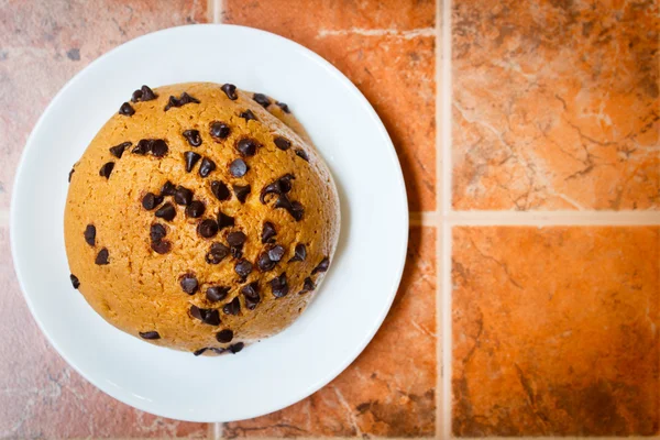 Broodjes met chocolade chip. — Stockfoto