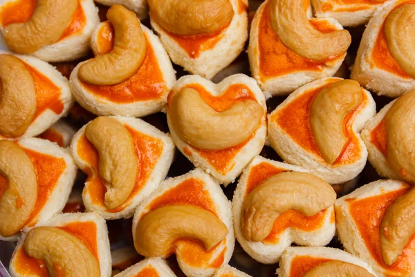 Cookies Singapore of cashew Cookies. — Stockfoto