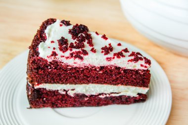 kadife kırmızı kek.