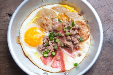yumurta tava, Kahvaltı.