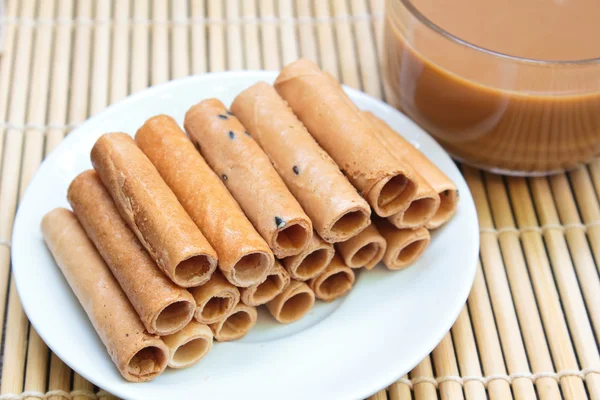 Tong Muan, postre tradicional en Tailandia . — Foto de Stock