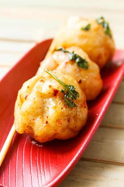 Pelota de pescado frito . — Foto de Stock